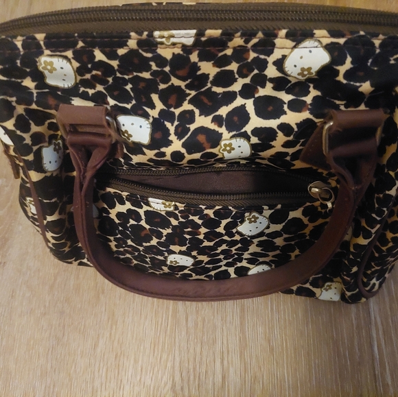 Vintage Sanrio Hello Kitty Leopard Purse 1990s-early 2000s - Picture 3 of 4